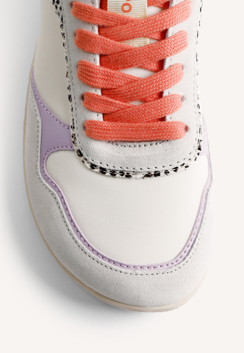 GIOSEPPO BAREFOOT - ZAPATILLAS PIEL ESTAMPADO ANIMAL LUANDA