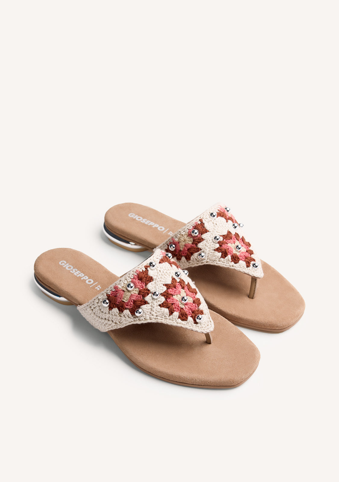 STUDS AND CROCHET SANDALS ISIOLO