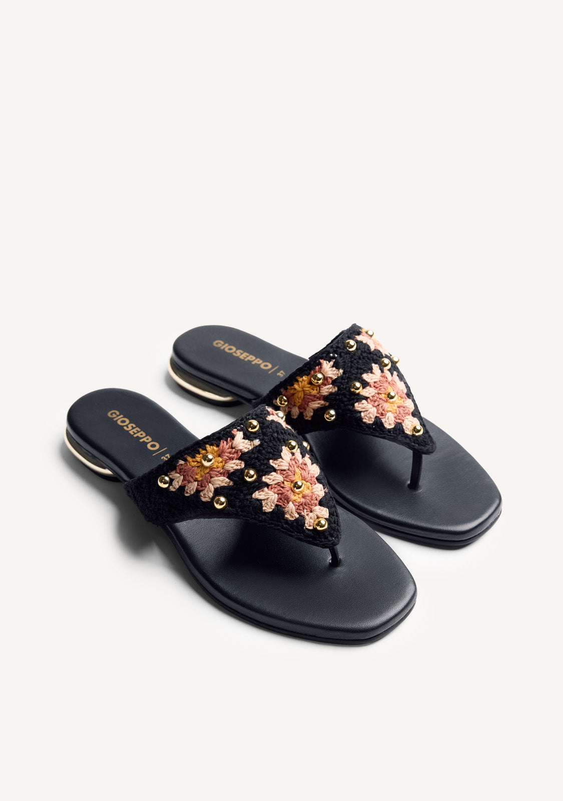 STUDS AND CROCHET SANDALS ISIOLO