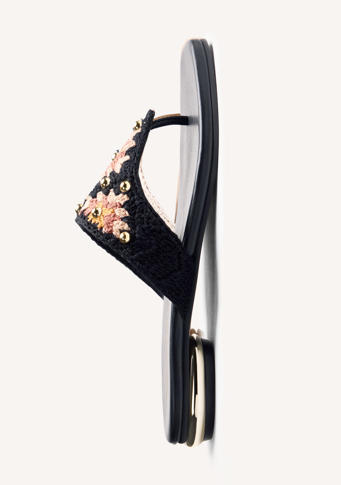 STUDS AND CROCHET SANDALS ISIOLO