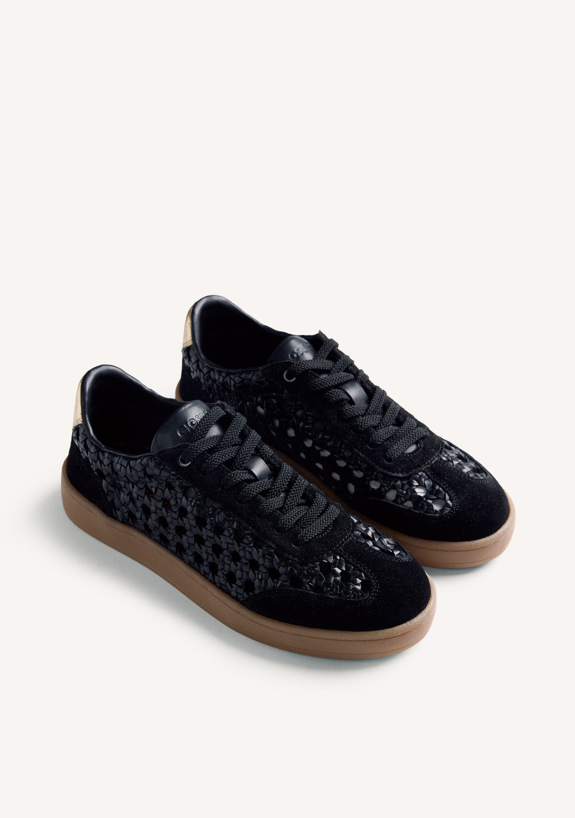 BRAIDED LEATHER SNEAKERS IJEBU
