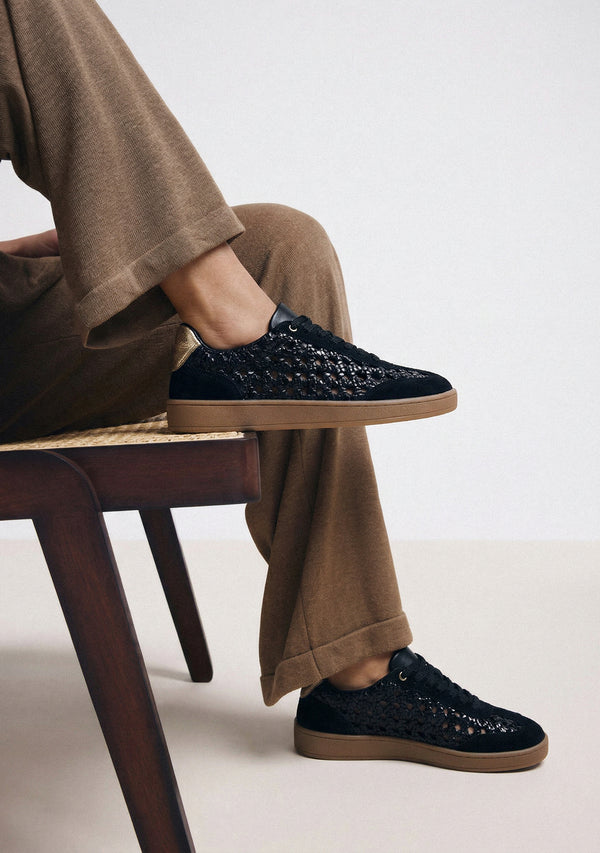 ZAPATILLAS PIEL TRENZADA IJEBU