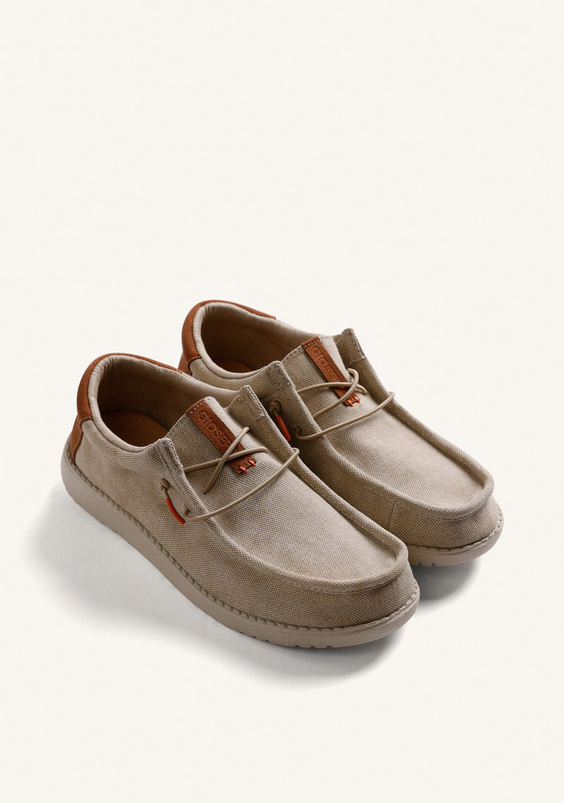 MOCASSINI WALLABEE TELA ORFORD