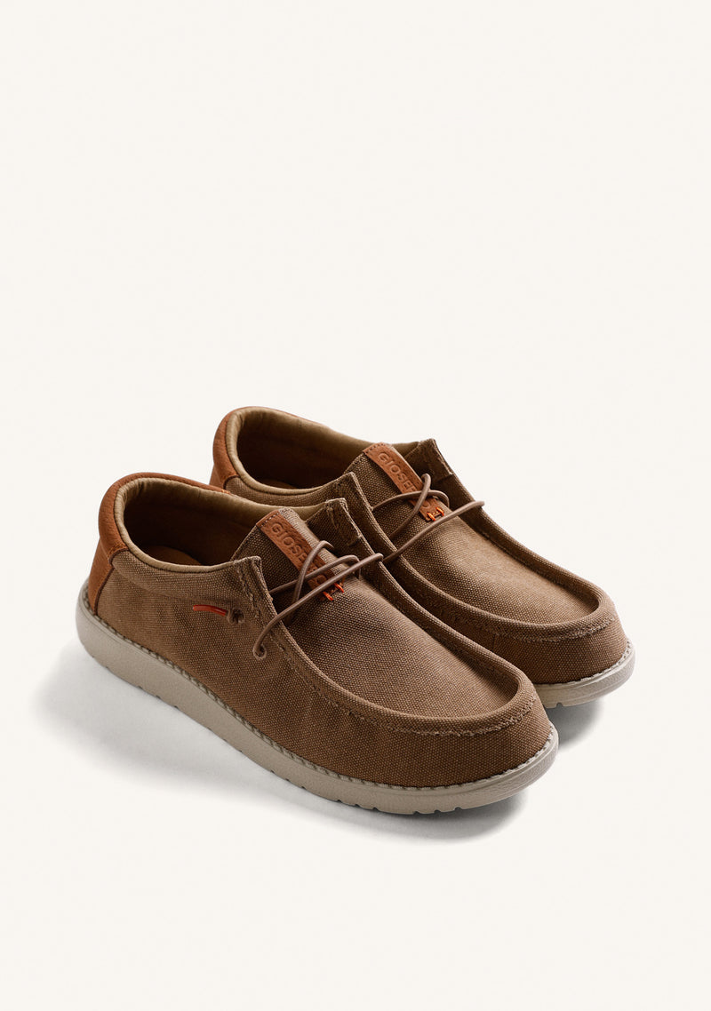 MOCASSINI WALLABEE TELA ORFORD
