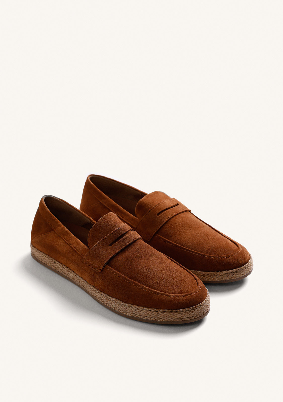 SUEDE LEATHER ESPADRILLES JUJA