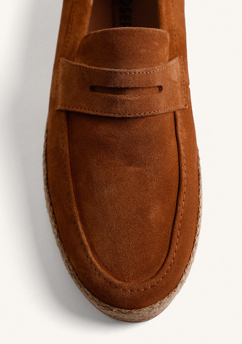 SUEDE LEATHER ESPADRILLES JUJA