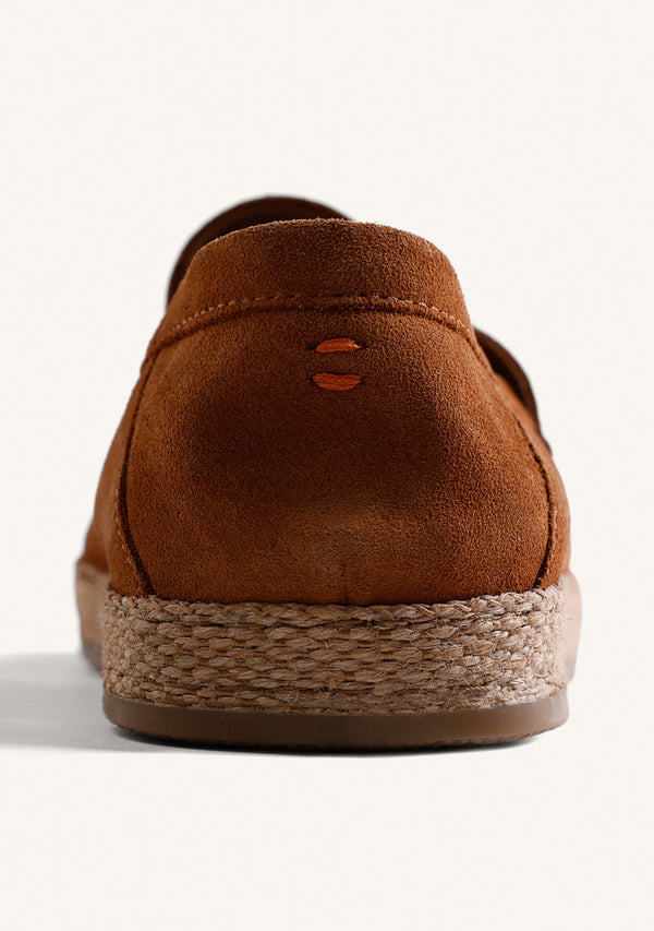 SUEDE LEATHER LOAFERS JUJA