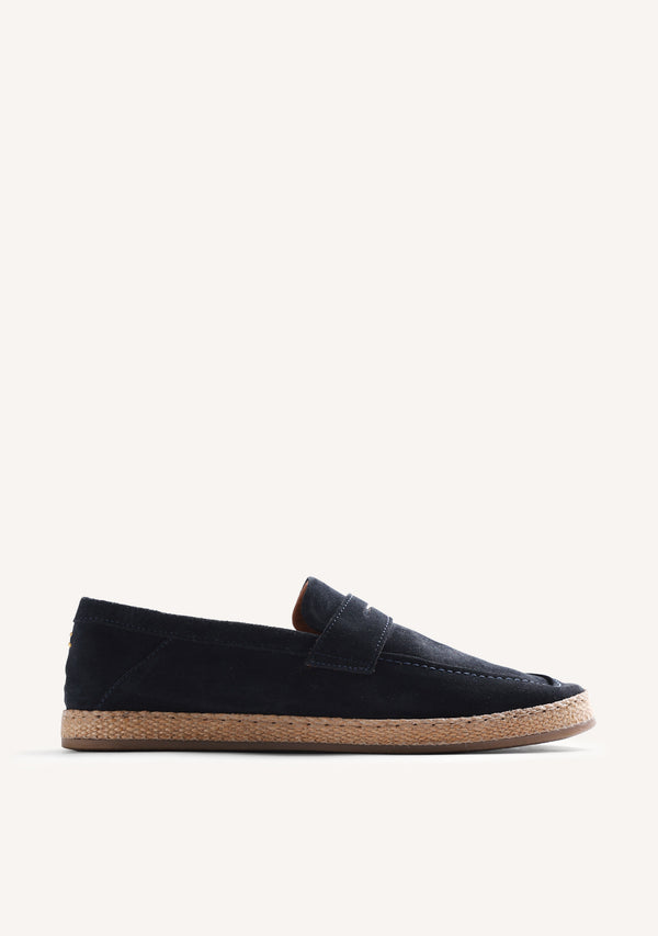 SUEDE LEATHER LOAFERS JUJA