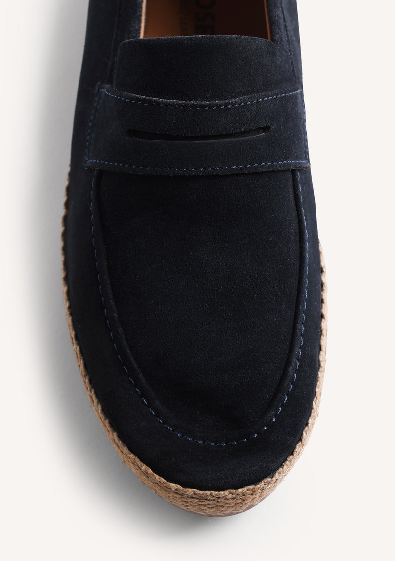 SUEDE LEATHER ESPADRILLES JUJA