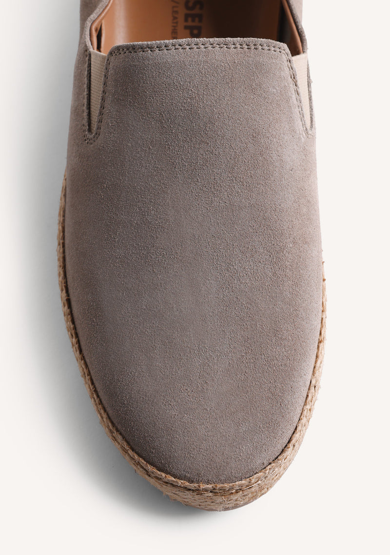 SUEDE LEATHER ESPADRILLES KENDU