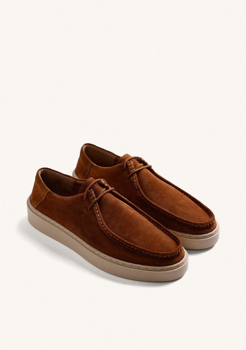 SUEDE LEATHER WALLABEE SNEAKERS BUTERE