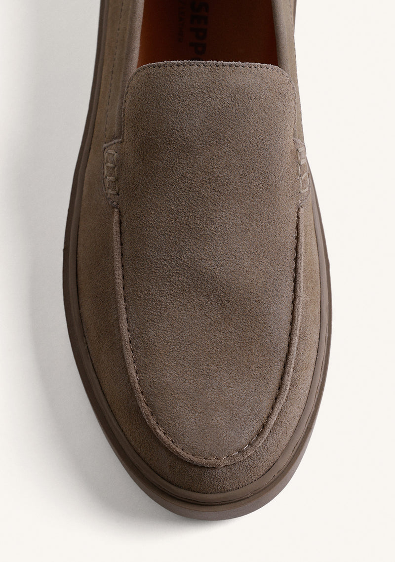 MOCASSINI PELLE SCAMOSCIATA LAOAG