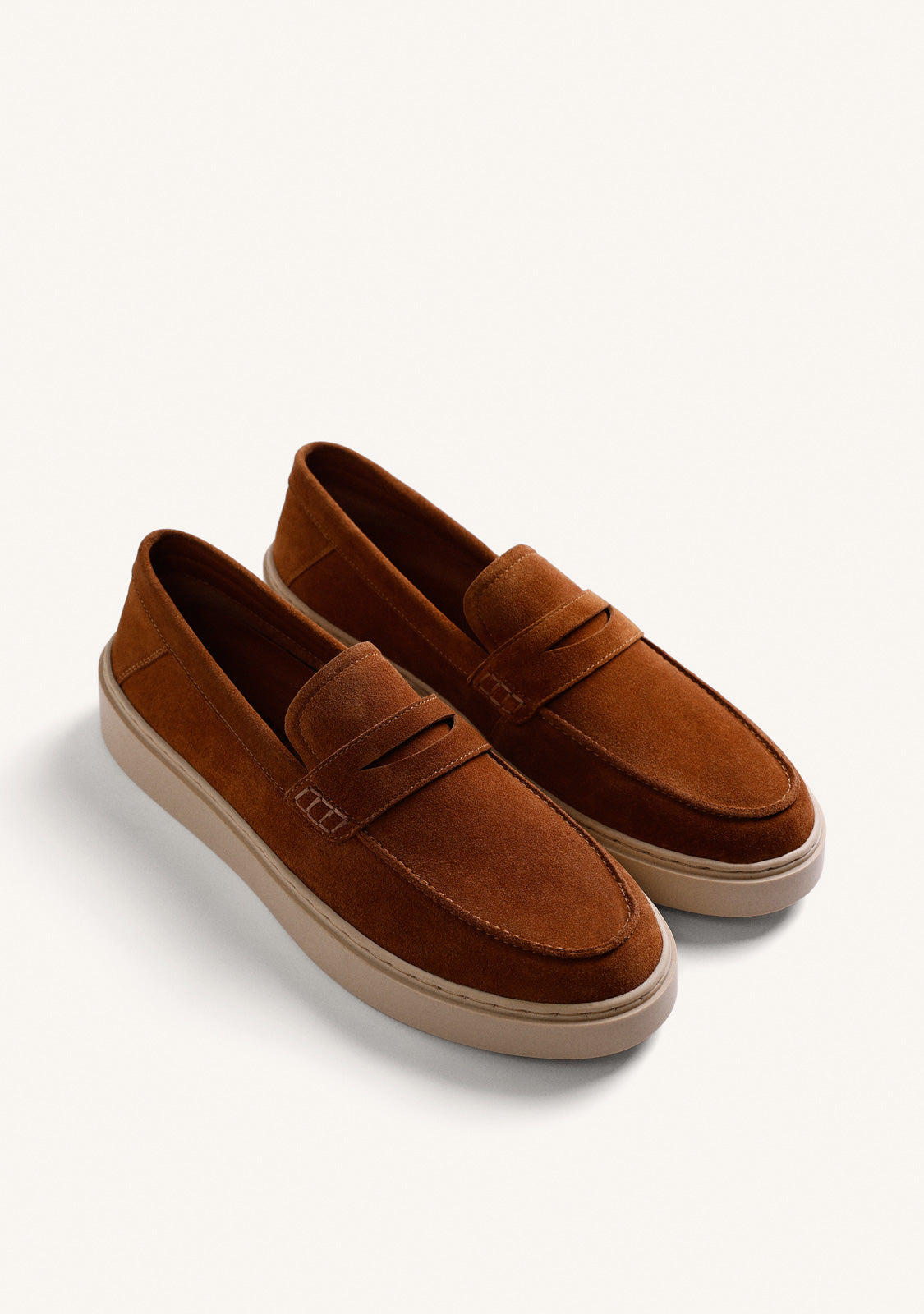 SUEDE LEATHER LOAFERS IMUS