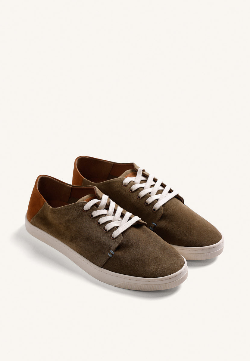 ZAPATOS PLANOS PIEL SERRAJE MAWANZA