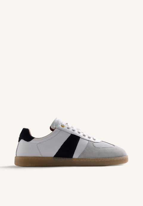 CONTRASTING LEATHER SNEAKERS OWERRI