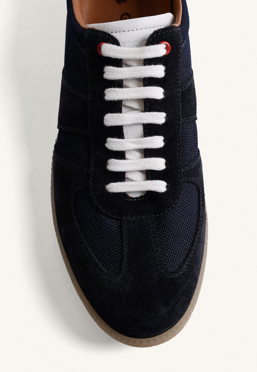 ZAPATILLAS PIEL Y MALLA RONGO