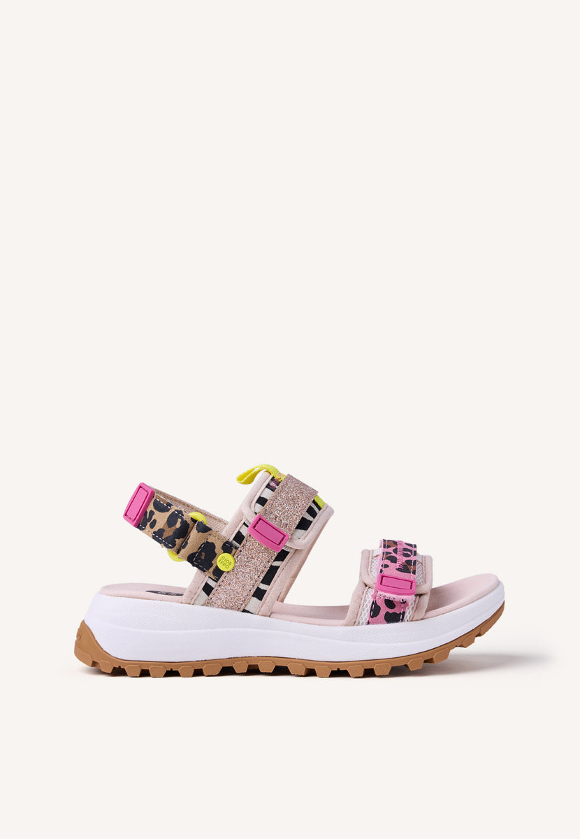 SANDALI SPORTIVI STAMPA ANIMALIER YDRE