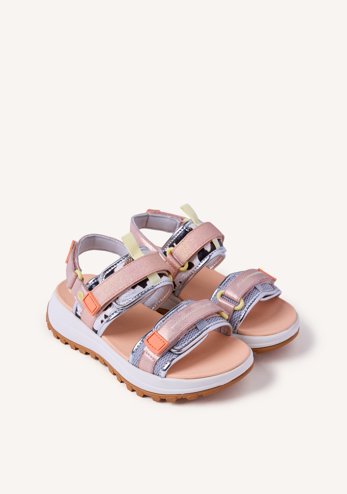 ANIMAL PRINT SPORTY SANDALS WIXOM