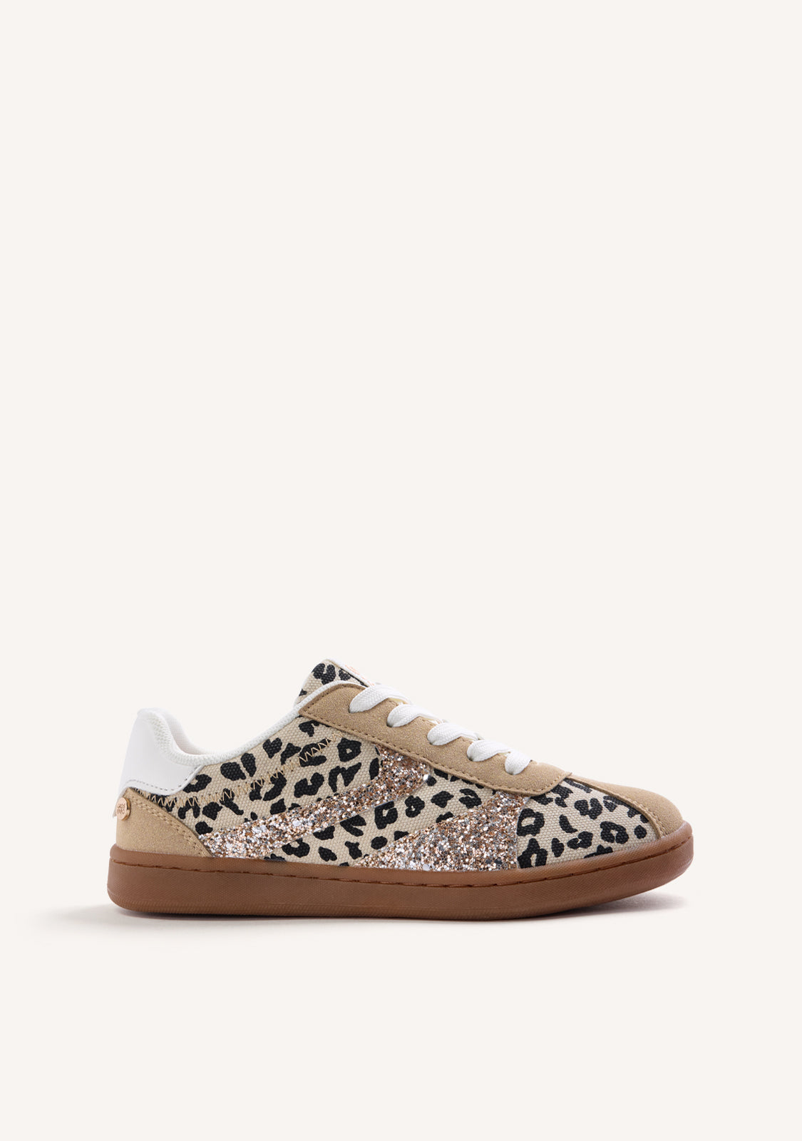 SAUKVILLE ANIMAL PRINT CANVAS SNEAKERS