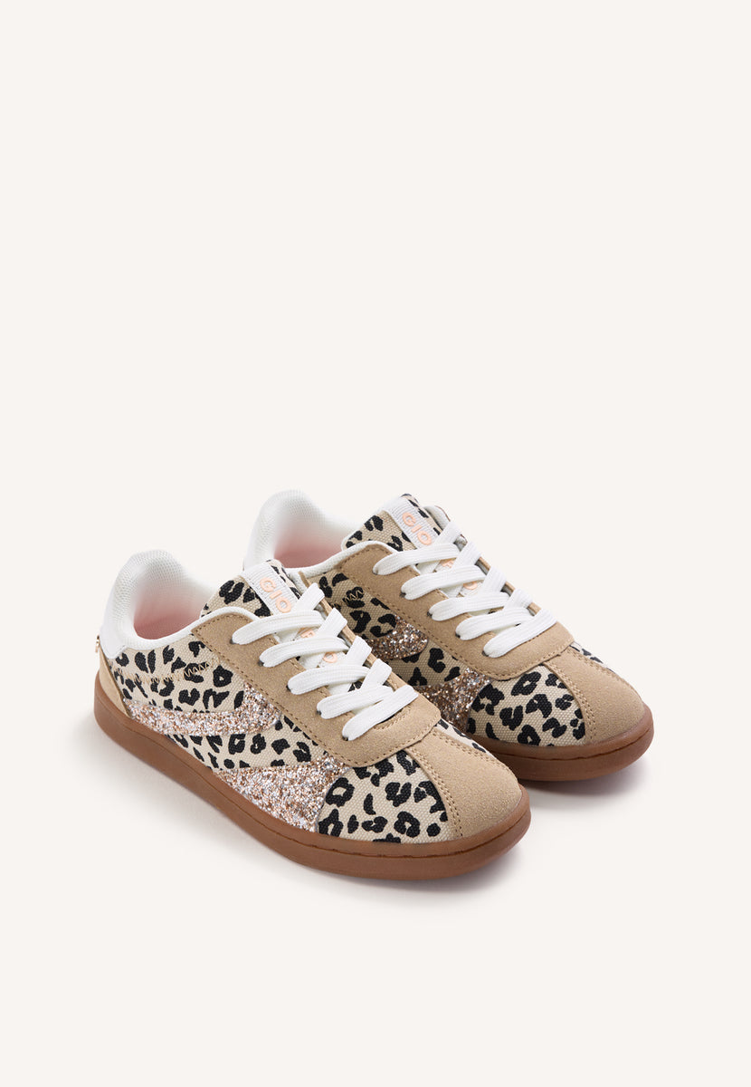 SNEAKERS TELA STAMPA ANIMALIER SAUKVILLE