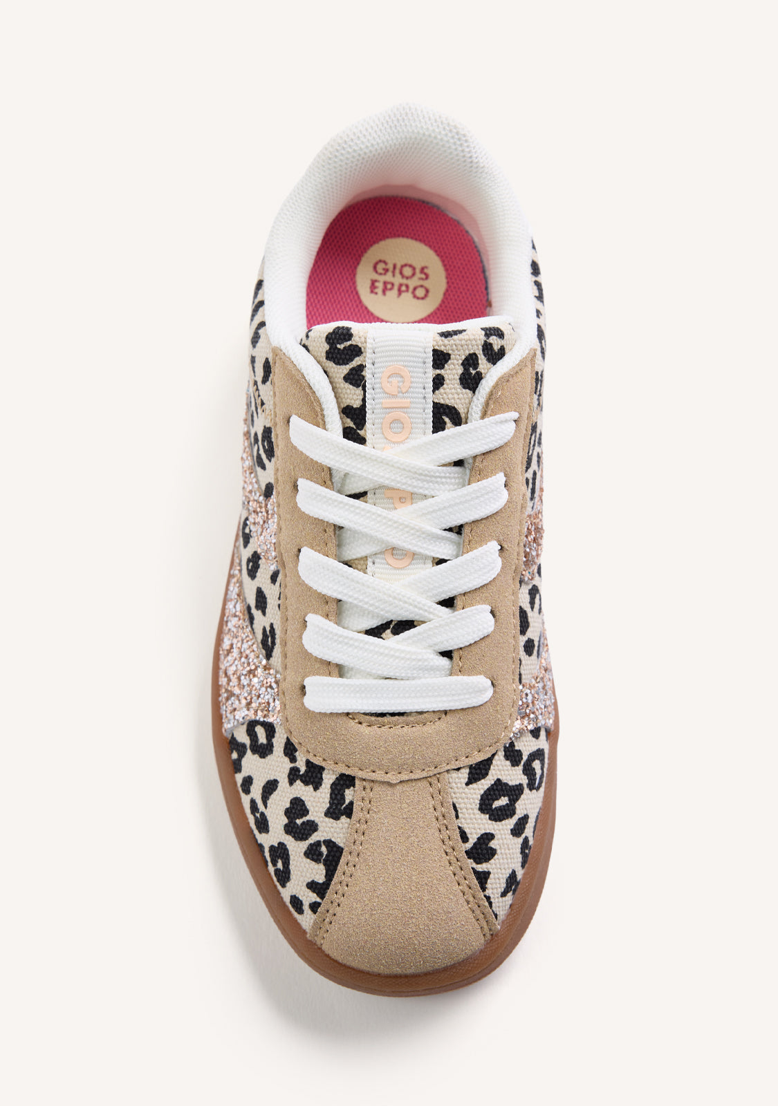 SAUKVILLE ANIMAL PRINT CANVAS SNEAKERS