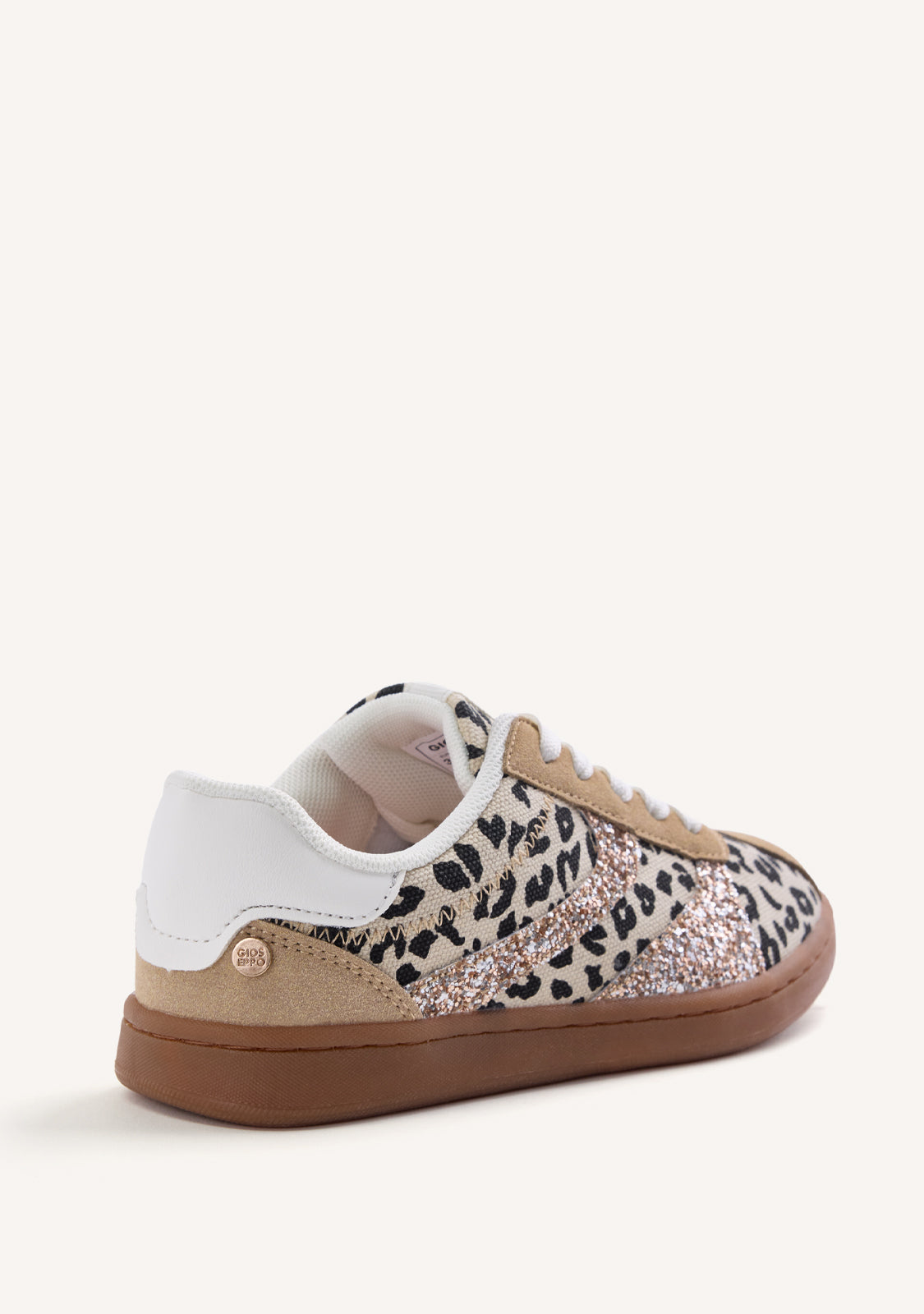 SAUKVILLE ANIMAL PRINT CANVAS SNEAKERS