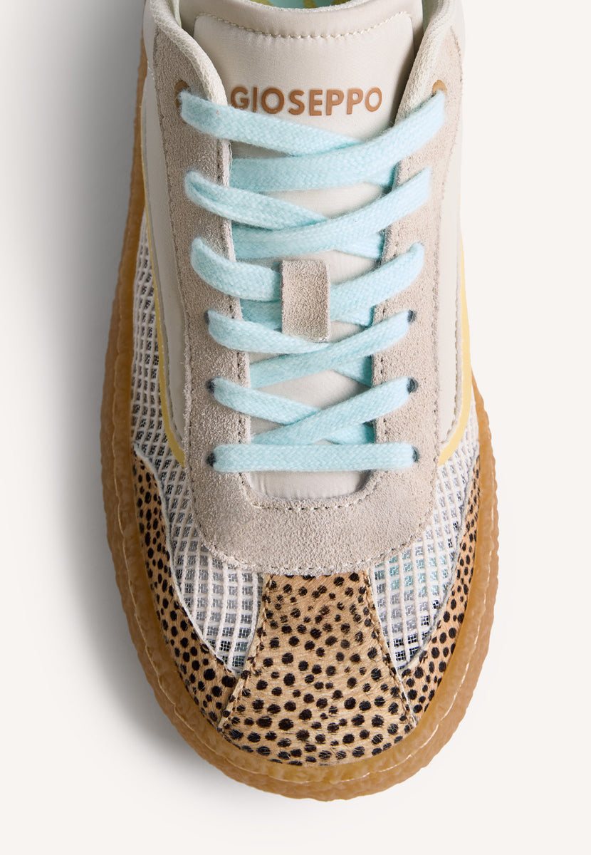 ZAPATILLAS PIEL Y REJILLA COZAD