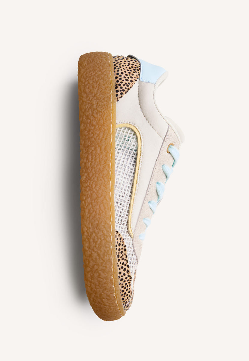 ZAPATILLAS PIEL Y REJILLA COZAD