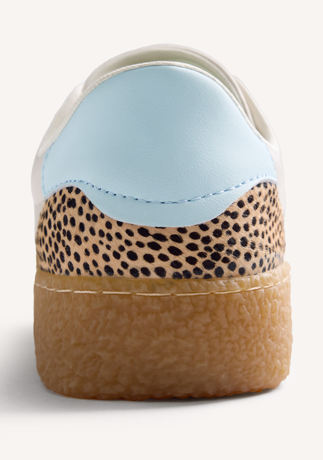 LEATHER AND MESH SNEAKERS COZAD