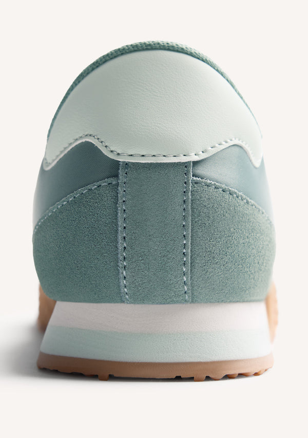 BALLERINE SPORTIVE PELLE E RASO CHADRON