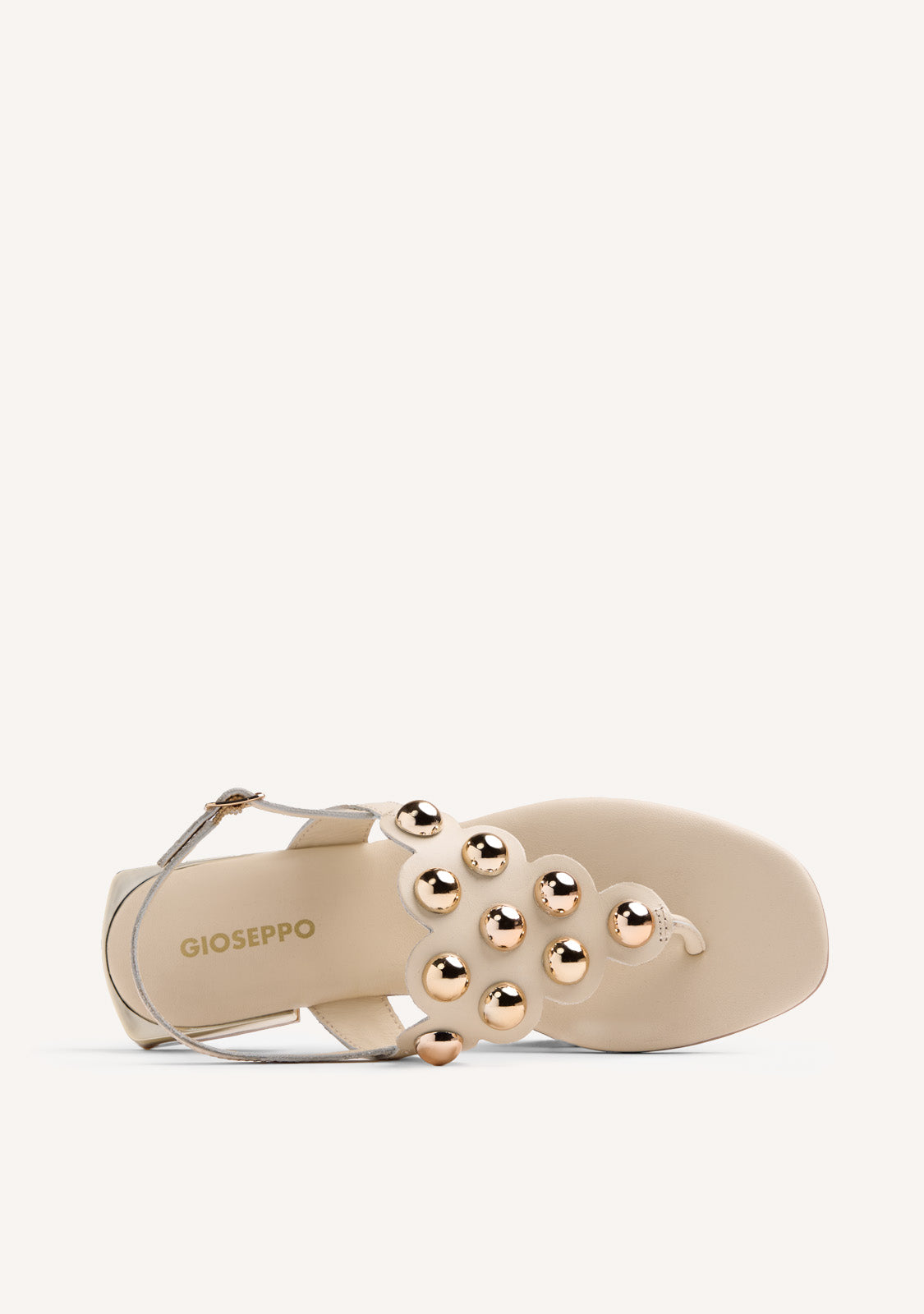 STUDDED LEATHER SANDALS KADUNA