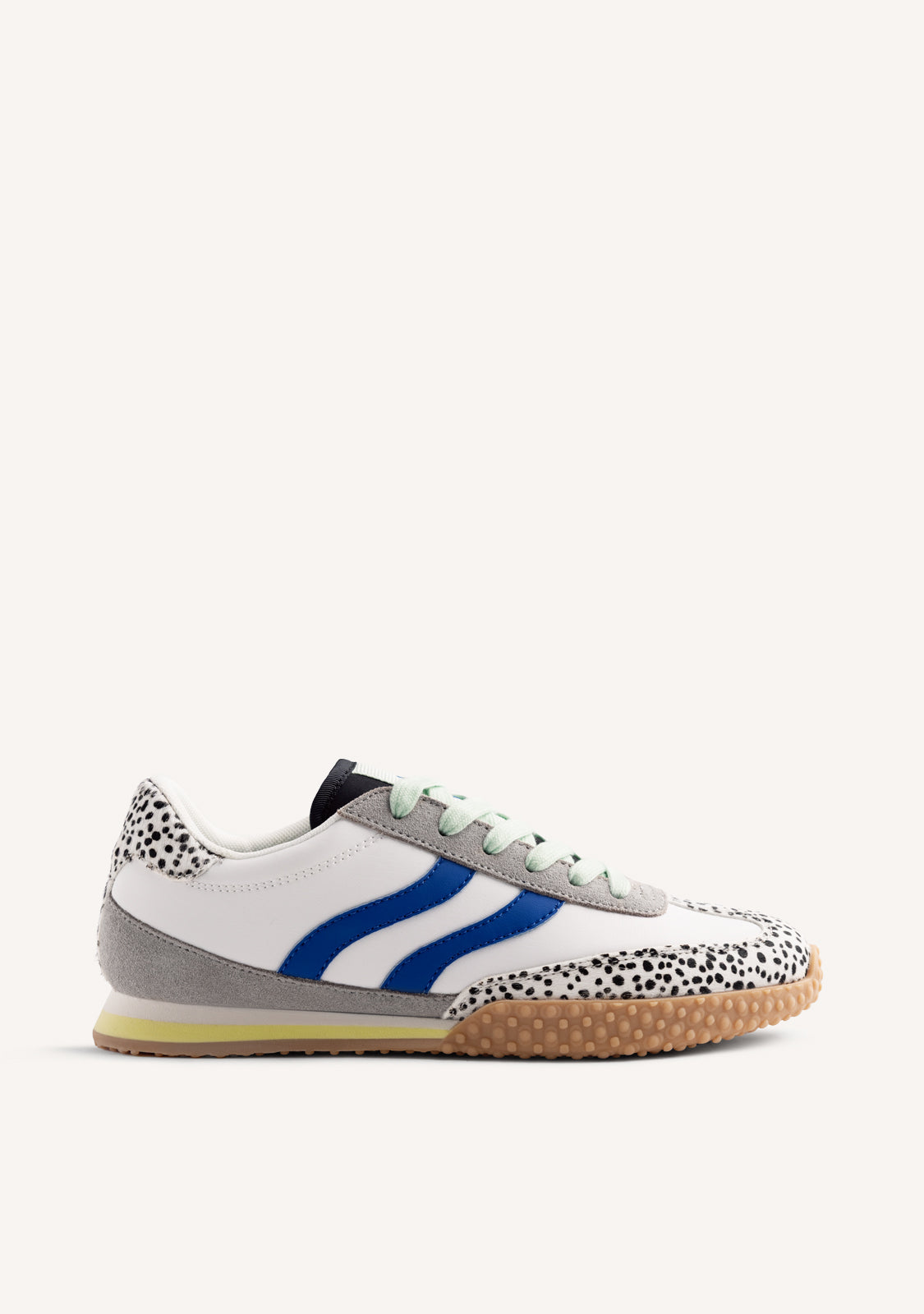 ANIMAL PRINT LEATHER SNEAKERS BISLIG