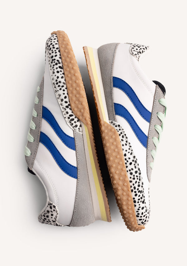 SNEAKERS PELLE STAMPA ANIMALIER BISLIG