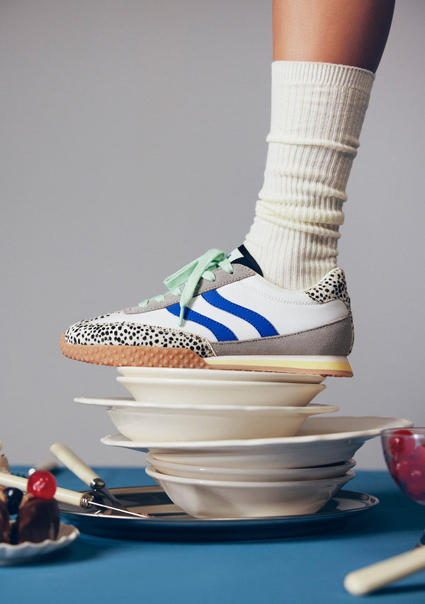 ZAPATILLAS PIEL ESTAMPADO ANIMAL BISLIG