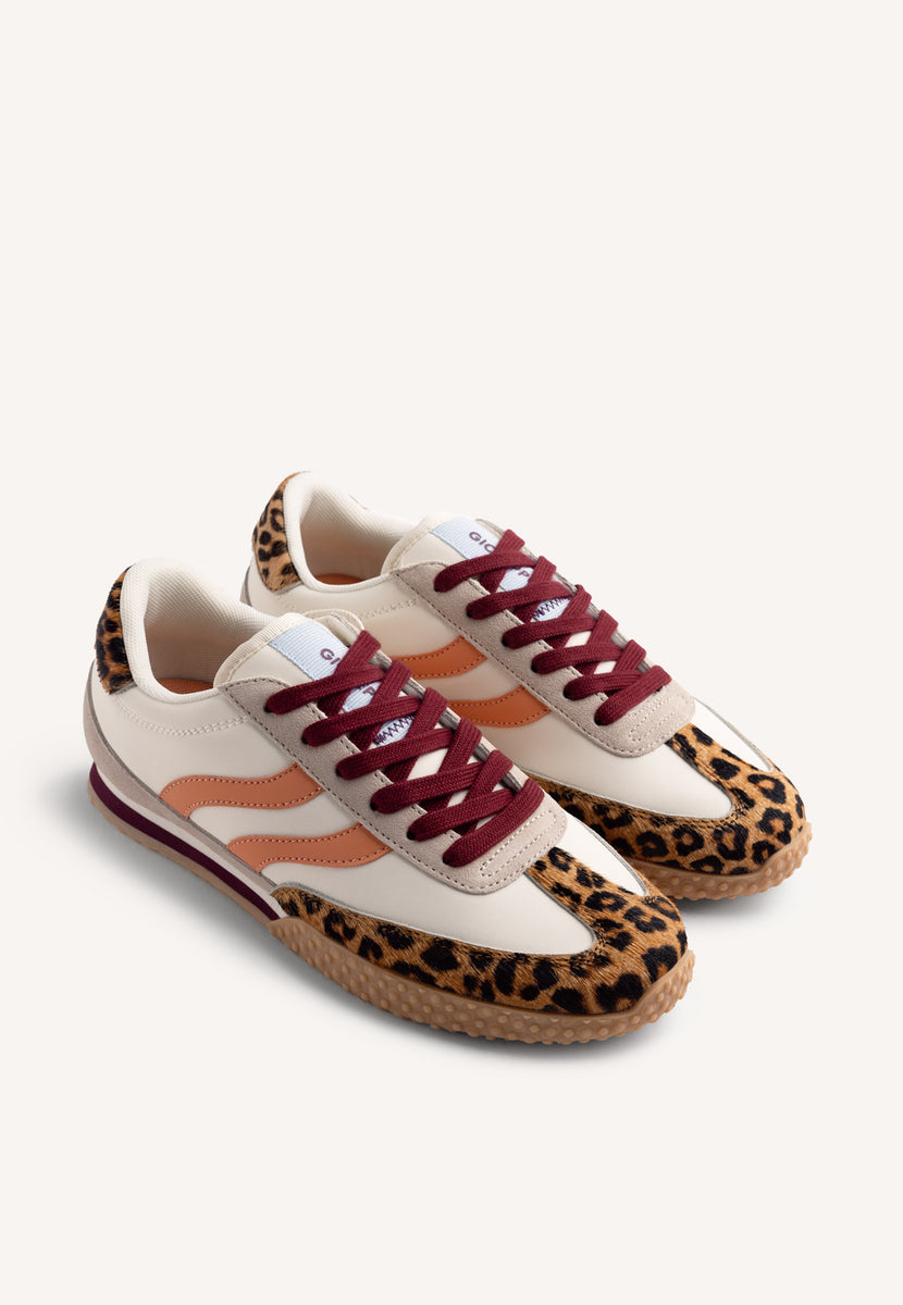 ZAPATILLAS PIEL ESTAMPADO ANIMAL BISLIG