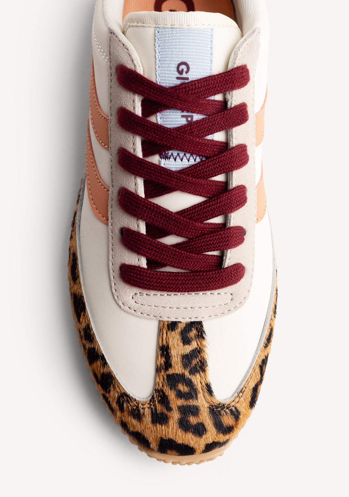 ANIMAL PRINT LEATHER SNEAKERS BISLIG