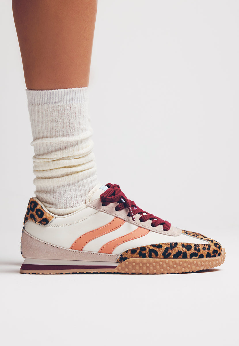 ZAPATILLAS PIEL ESTAMPADO ANIMAL BISLIG