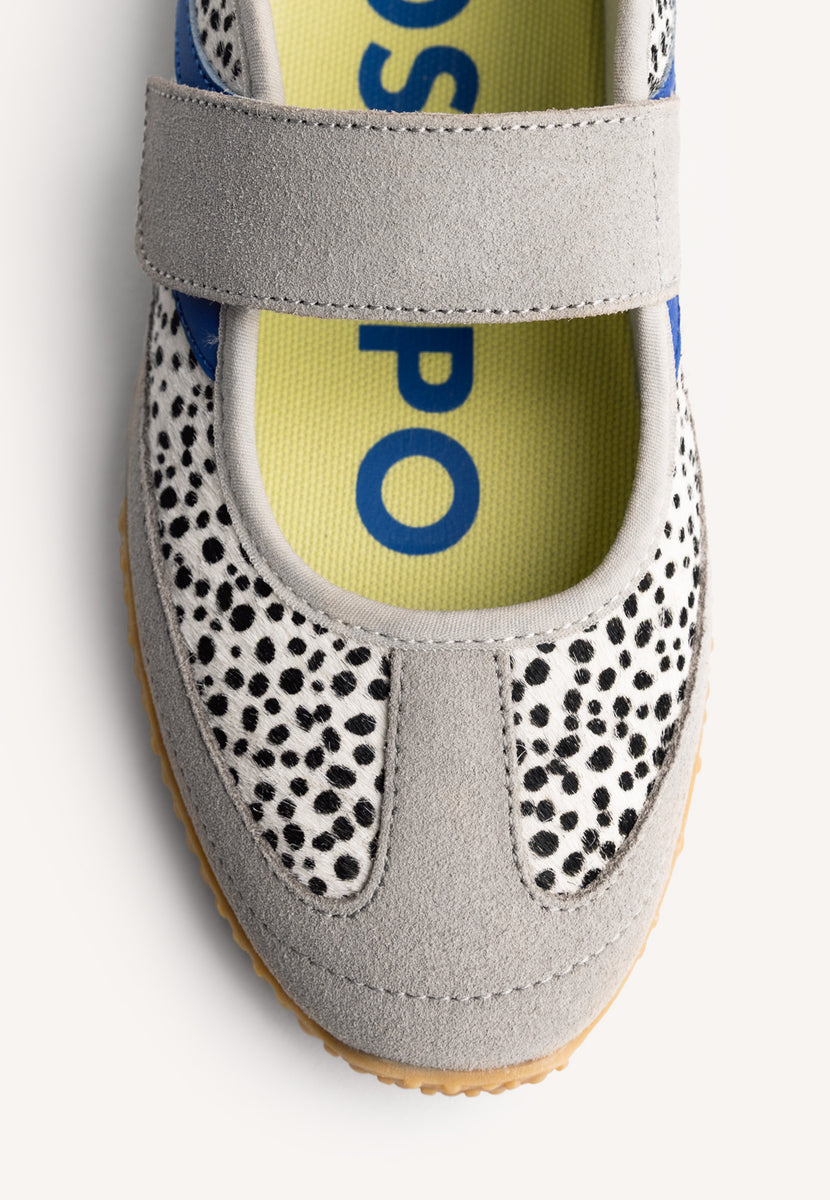 BAILARINAS DEPORTIVAS PIEL ESTAMPADO ANIMAL HOMA