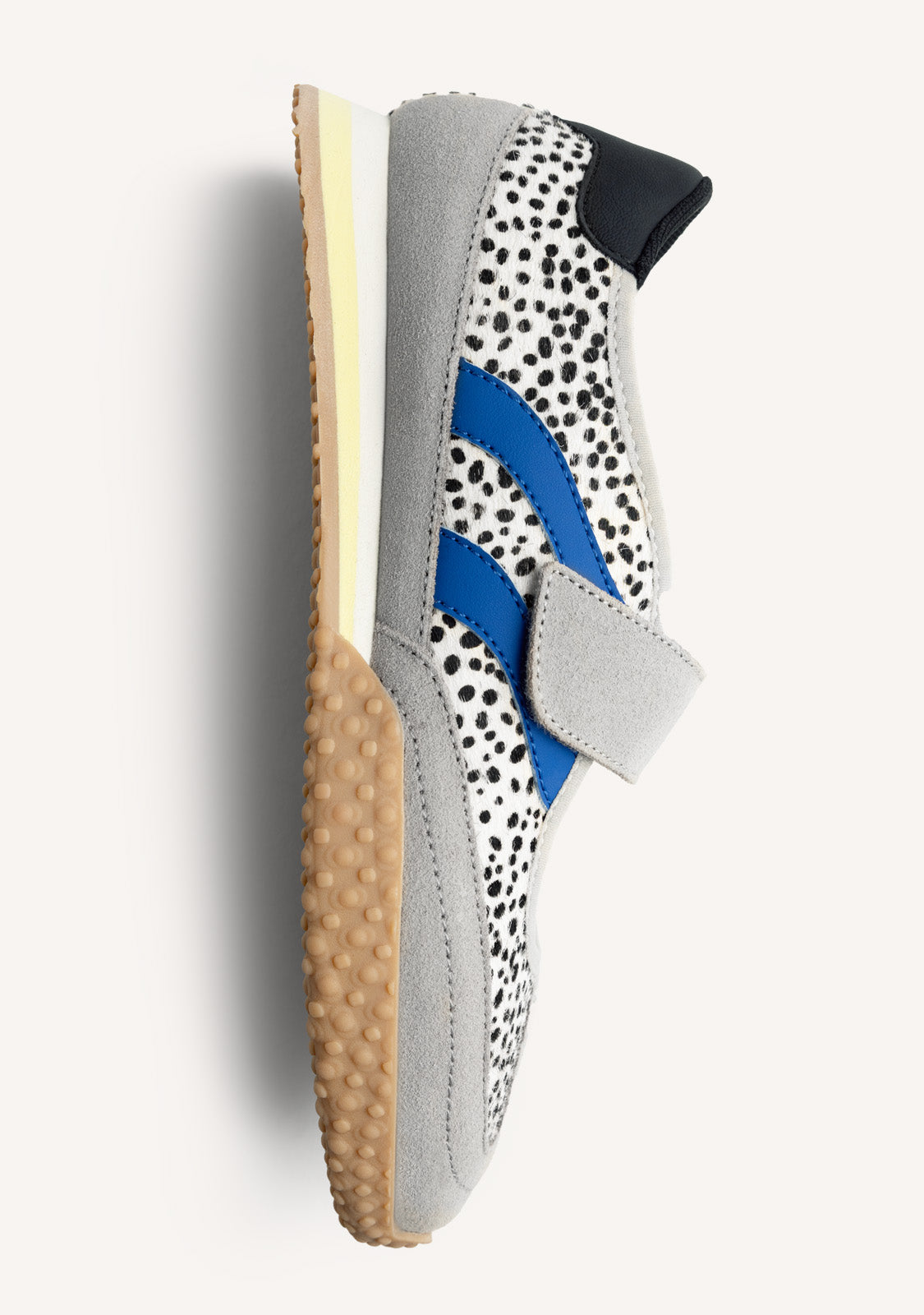 ANIMAL PRINT LEATHER SPORTY BALLET FLATS HOMA