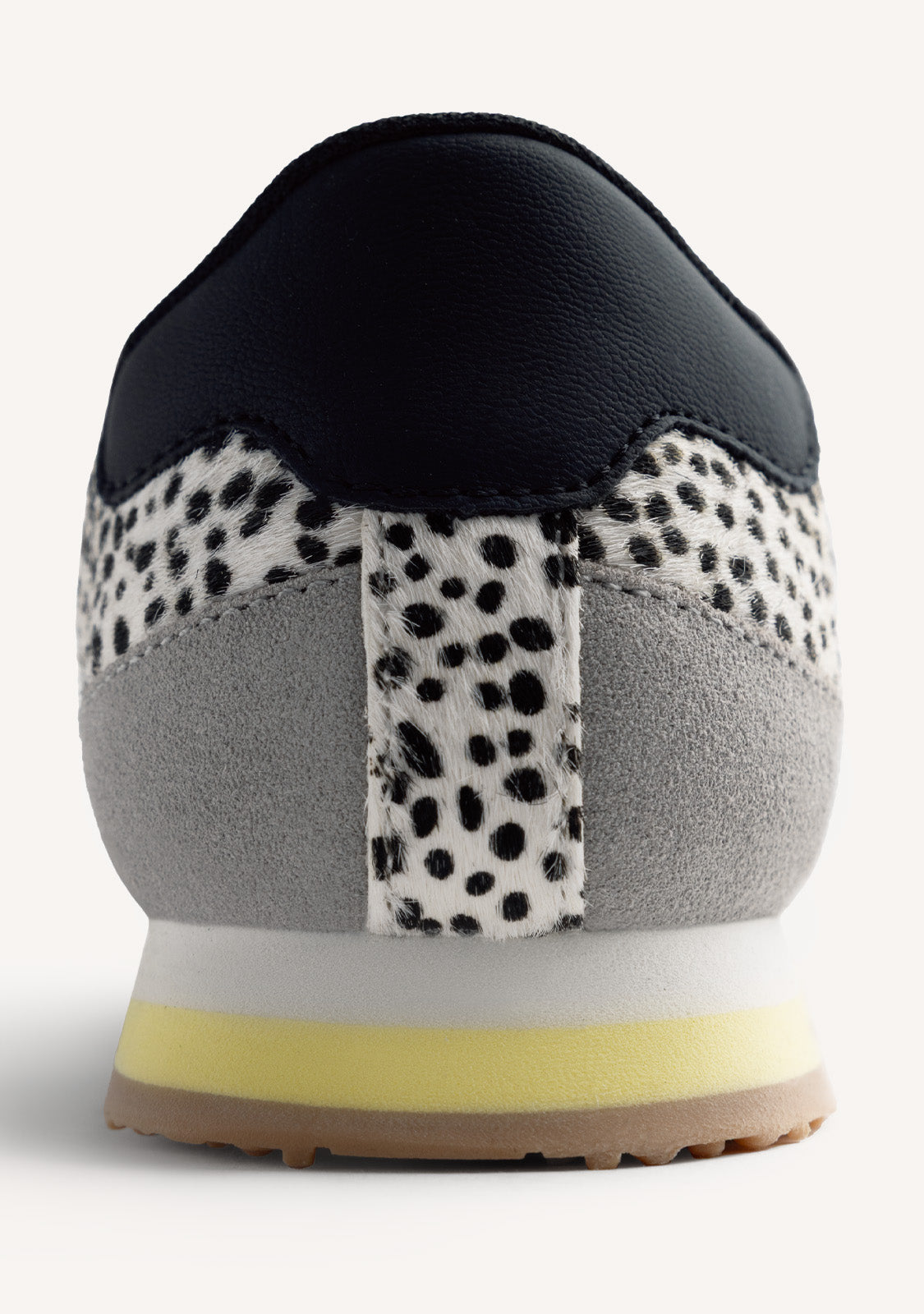 ANIMAL PRINT LEATHER SPORTY BALLET FLATS HOMA