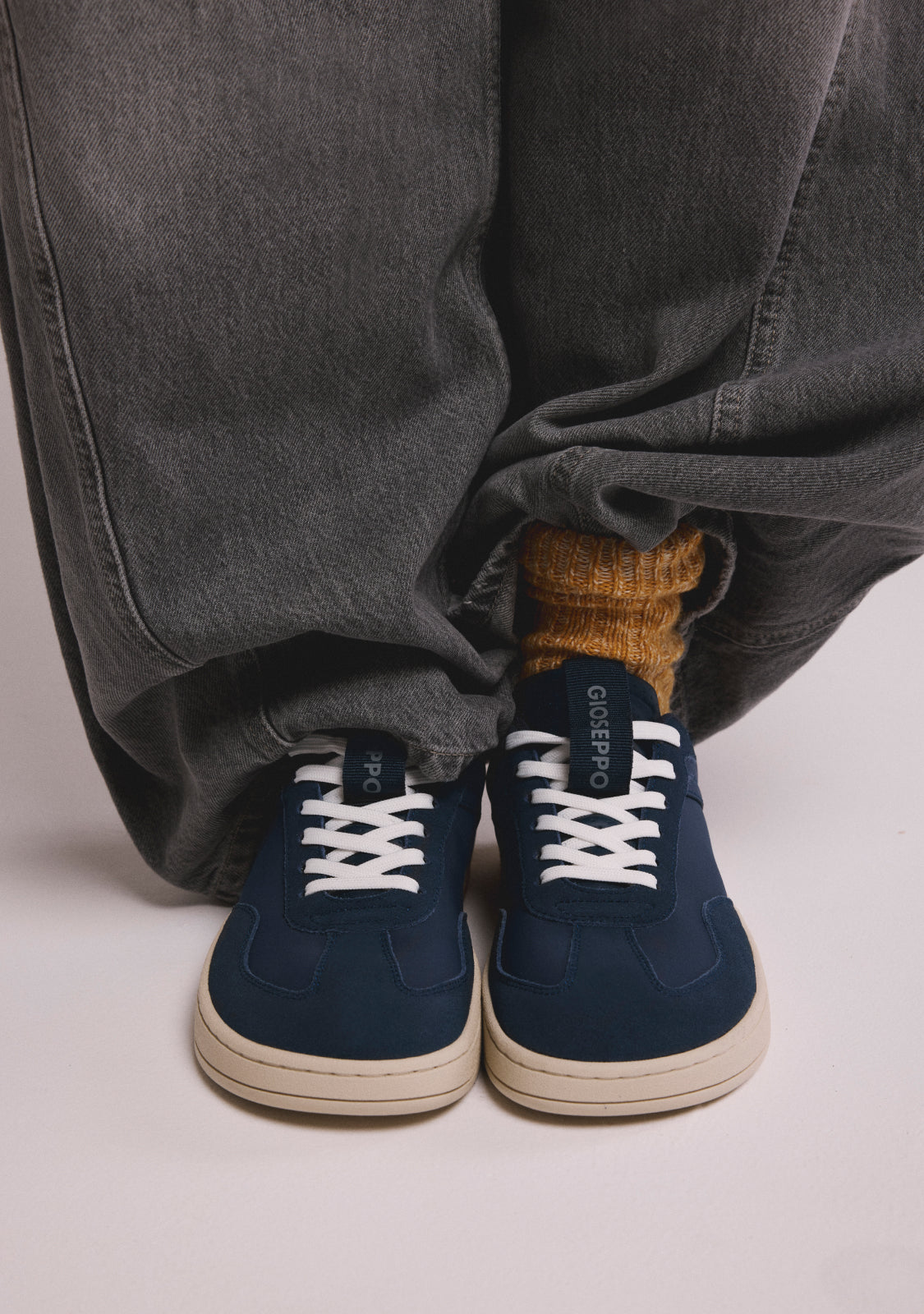 GIOSEPPO BAREFOOT - LEATHER SNEAKERS MASASI 