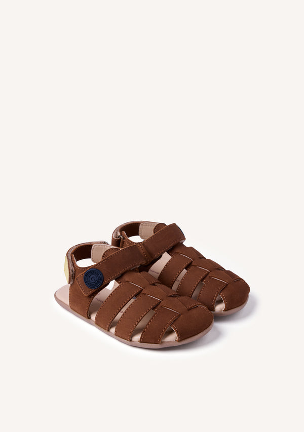 GIOSEPPO BAREFOOT - SANDALI GRANCHIO PELLE AULT