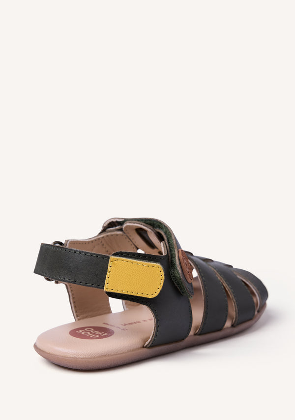 GIOSEPPO BAREFOOT - SANDALI GRANCHIO PELLE AULT