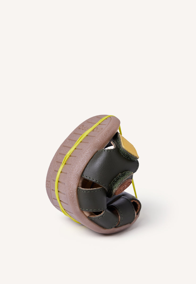 GIOSEPPO BAREFOOT - LEATHER CRAB SANDALS AULT