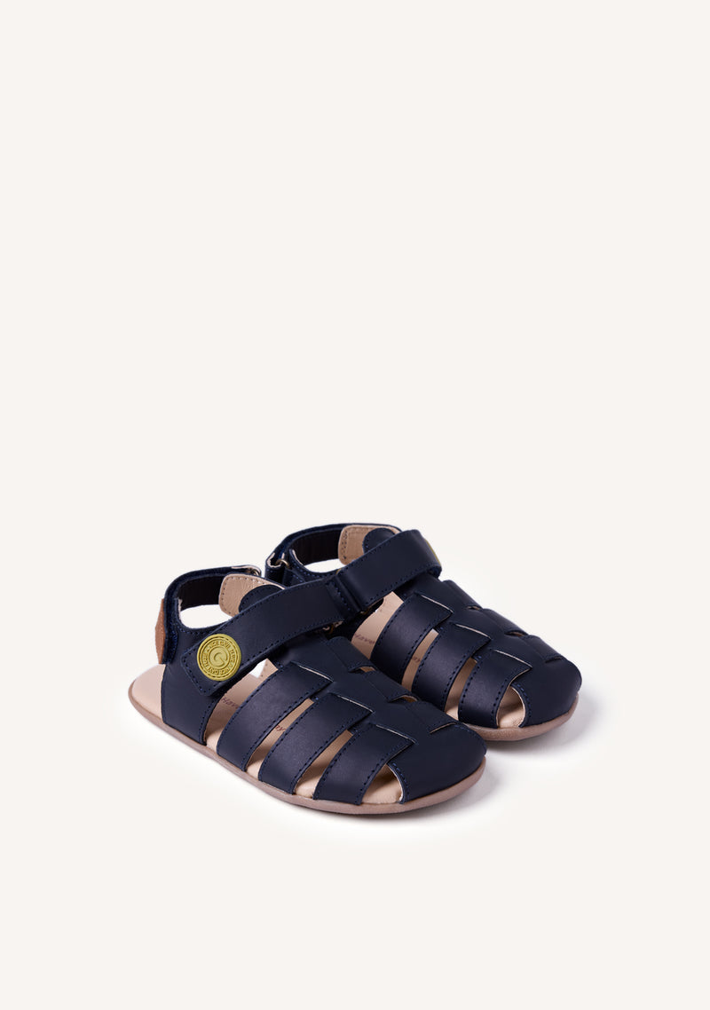GIOSEPPO BAREFOOT - LEATHER CRAB SANDALS AULT