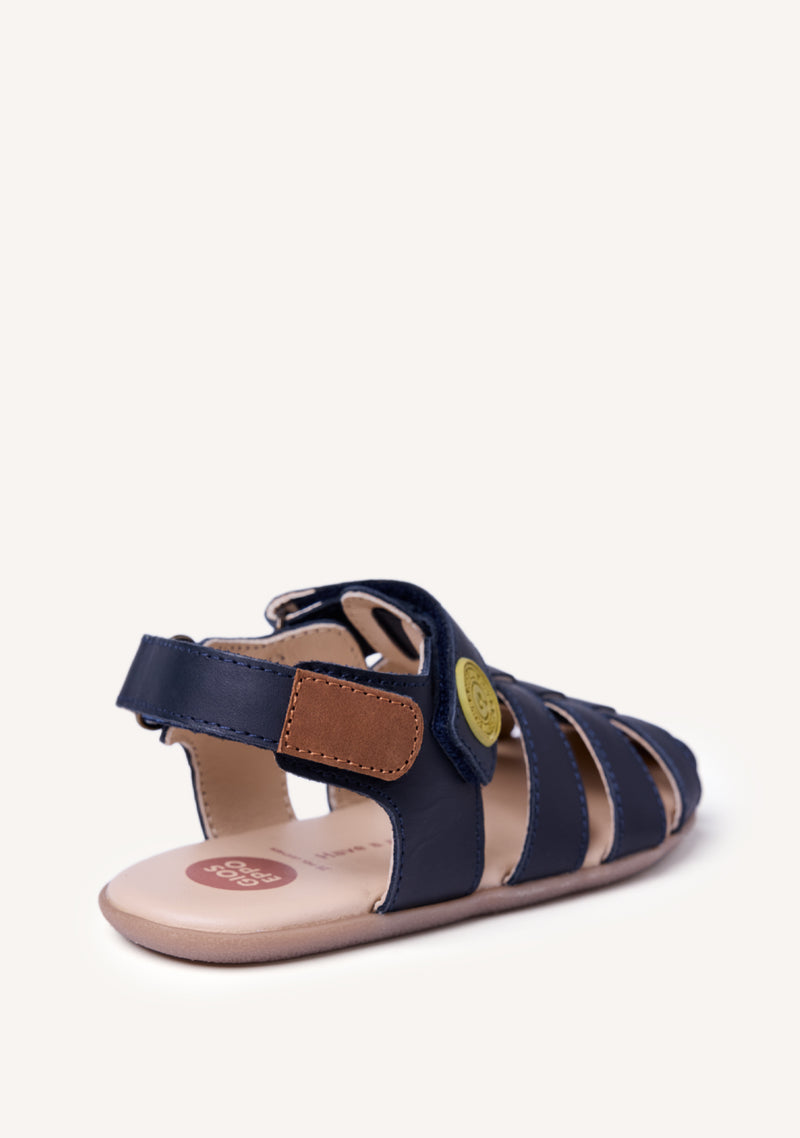 GIOSEPPO BAREFOOT - LEATHER CRAB SANDALS AULT