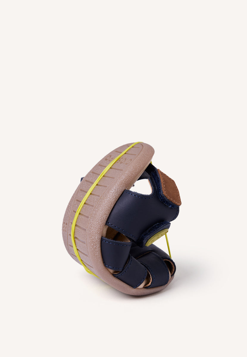 GIOSEPPO BAREFOOT - LEATHER CRAB SANDALS AULT