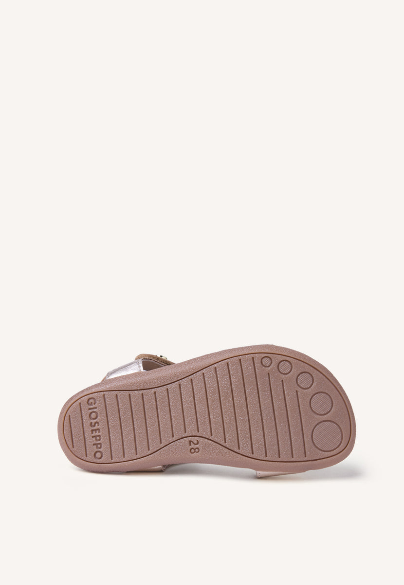 GIOSEPPO BAREFOOT - SANDALES CUIR AVEC PAPILLON