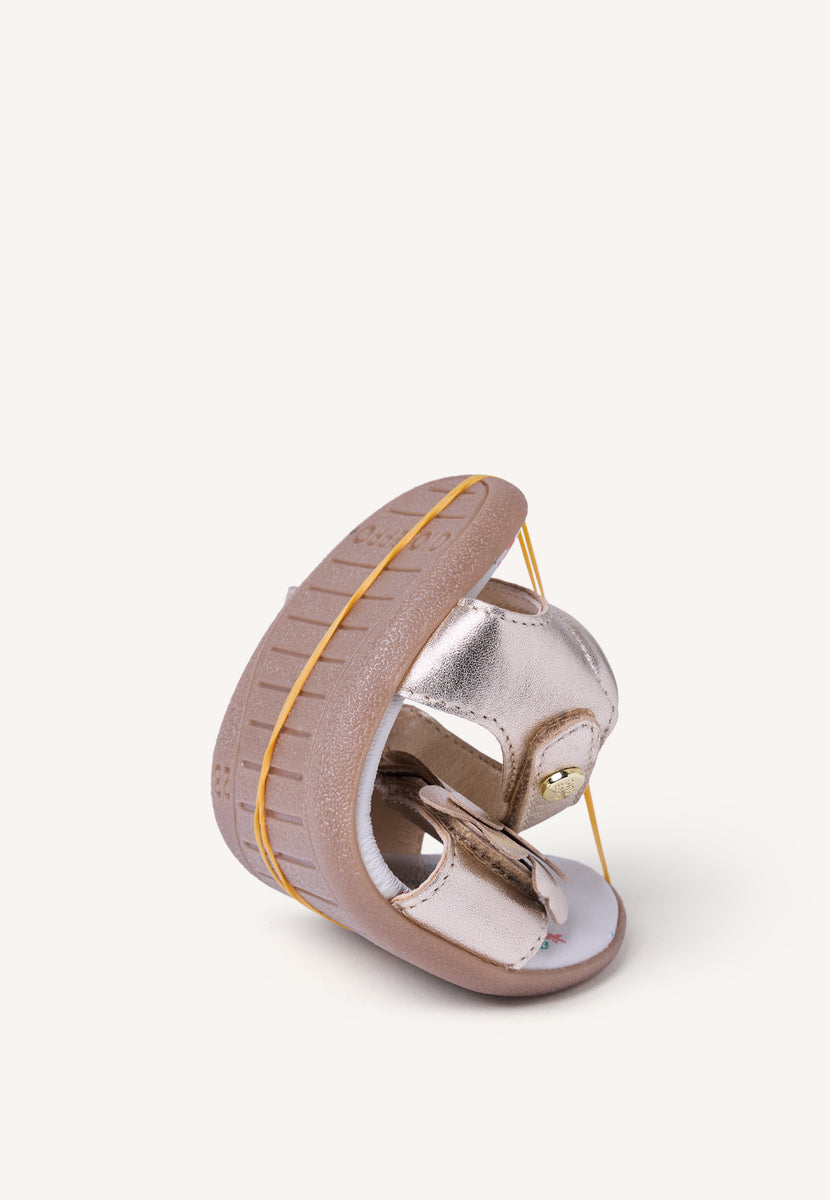 GIOSEPPO BAREFOOT - SANDALES CUIR AVEC PAPILLON
