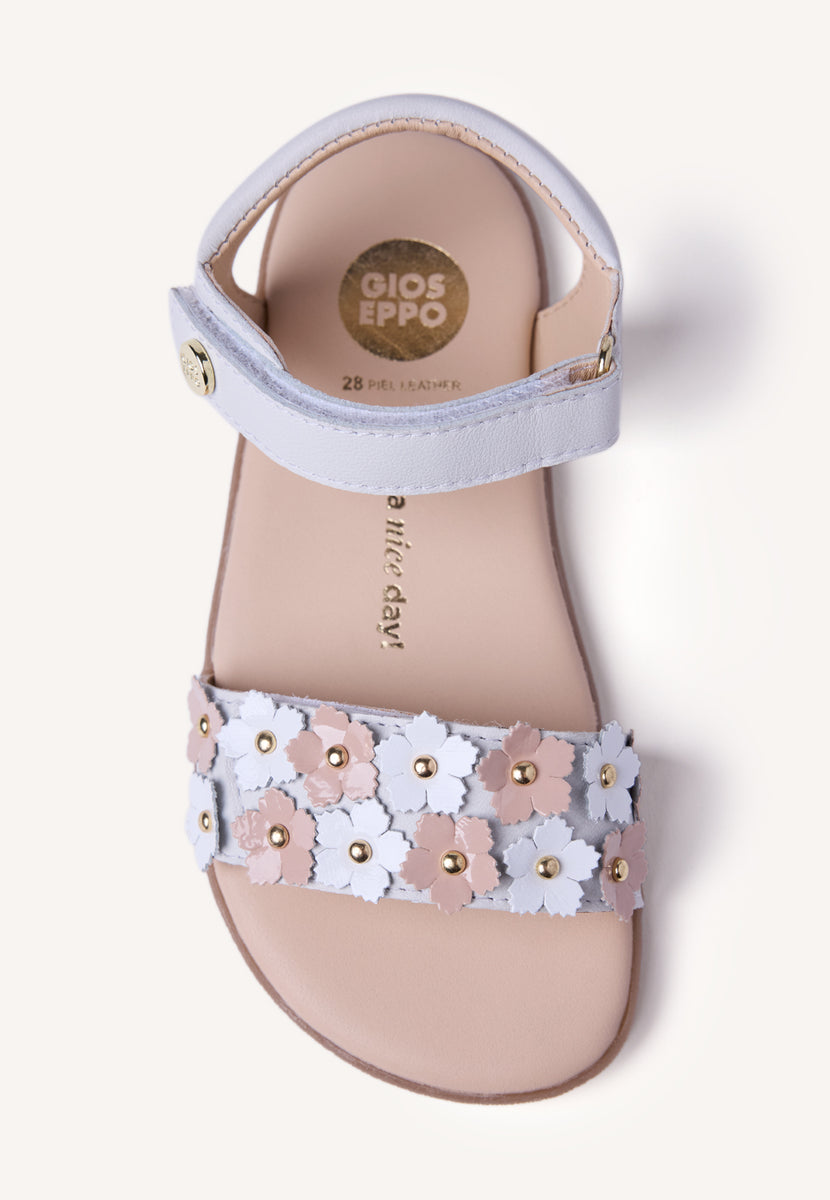 GIOSEPPO BAREFOOT - SANDALI PELLE FIORI LOITOK